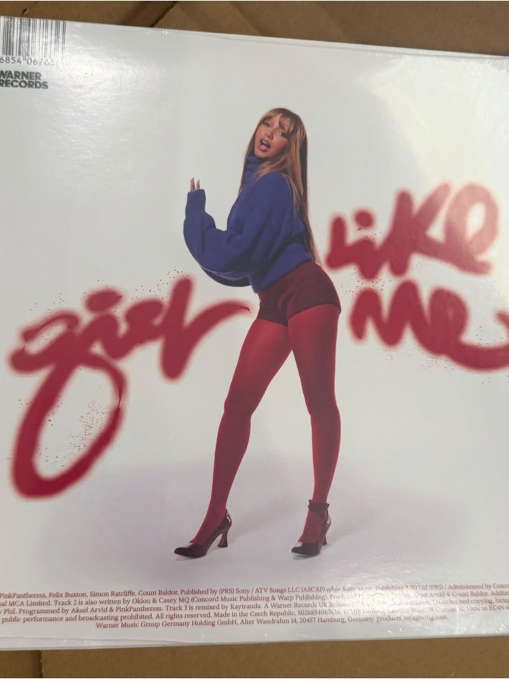 PinkPantheress Girl Like Me RSD 2026 7” Vinyl SEALED  1/2000